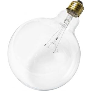 Satco 60W G40 Globe - Medium Base - Clear - 120V