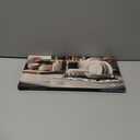 Dark Gray Dish Drying Mats 20" x 15", XL Kitchen Drying Mat for Counter, Microfiber Dish Dryer Mat, Microfiber Dish Rack Mat, Foldable Dish Drying Pad for Dishes, Pots, Pans (Dark Gray)