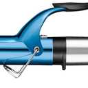 BaBylissPRO Nano Titanium Professional Curling Iron with Extended Barrel Perfect for Longer Hair (1 1/4 Inch, Blue)