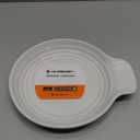 Le Creuset Signature Stoneware Spoon Rest, 6 Inches, White