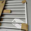 Regalo Safety 24"-40.5" Extra Wide Baby Gate for Stairs & Hallways, Hardware Mounted 2-in-1 Stair Gate for Babies, Toddlers, & Pets, White
