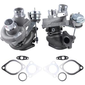 Left and Right Twin Turbo Turbocharger Fit For 2013-2016 Ford F150 V6 3.5L Ecoboost GAS,53039880470 53039880469 DL3E6K682AE DL3E6K682AA