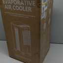 Feculs Portable Air Conditioners No Windows Needed, 3-IN-1 Swamp Cooler, Evaporative Air Cooler, 4 Modes & 3 Speeds, 2-Gal Water Tank for Long Cooling, Max 20 FT/S Remote Control, 12 Hours Timer