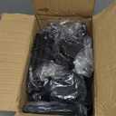 TomCare 8 Pack Outdoor Solar Lights Flickering Flames Torch Decorative Garden Lights Solar Powered Waterproof Lighting for Garden Patio Yard Landscape (Black)