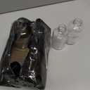 4 Pieces Coffee Syrup Dispenser Bottle 300ml PET Black Pump Bottles with Labels for Coffee Bar Organization