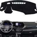 smabee Dashboard Cover for 2024 2025 2026 Chevy Trax Dash Mat Dashboard Pad Sunshade Dashmat Center Console Protector Cover Mat for Chevrolet Trax Accessories