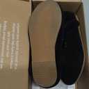 Kiderence Little Toddler Girls Dress Shoes Ballerina Ballet Flats Kids Black Mary Janes, 8T