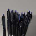 Uni-Ball Signo 207, 12 Pack 1.0mm Bold Blue Gel Pens - Water Resistant, Smooth Writing, Comfort Grip, Retractable - Back to School Pens, Teacher Pens, School Supplies