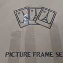 upsimples 12x18 Picture Frame Black 3 Pack, Scratch-Proof Poster Frames 12 x 18 for Photo Gallery - Slide-In Strips, Horizontal or Vertical Wall Mounting