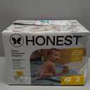 The Honest Company Clean Conscious Diapers for Delicate Skin | Up to 100% Leakproof | Hypoallergenic, Fragrance Free | Winter '25 Limited Edition Prints | Club Box, Size 3 (1628 lbs), 62 Count