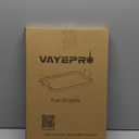 Vayepro Stove Top Flat Griddle, 17 Inch 2 Burner Griddle Pan for Stove Top Grill, Aluminum Pancake pan, Non-Stick Charcoal Grill For Outdoor/Camping (16.9" x 10.2" x 1")