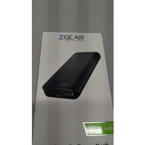 ZGEAR 20000MAH DO W/TYPE C POWER BANK