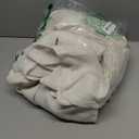 MYSKY HOME Linen Curtains for Living Room, Natural Semi Sheer Curtains & Drapes 84 inches Length 2 Panels Set Farmhouse Country Boho Style Back Tab Draperies for Sliding Glass Door, 50" Wide, Linen