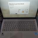 ASUS Chromebook CX15 Laptop, 15.6" FHD Anti-Glare Display, Intel Celeron N4500 Processor, 128GB Storage, 8GB RAM, ChromeOS, Pure Grey, CX1505CKA-AS88F-PG