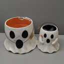 Mud Pie Paper Mache Halloween Treat Buckets