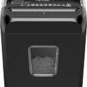 Bonsaii Paper Shredder, 3.4 Gals Wastebasket, 5-6 Sheet Crosscut Shredder for Home Use