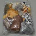 12 Pcs Small Stuffed Animal Bulk - 4.5 Inch Fluffy Stuffies, Animals Keychain Decoration, Carnival Prizes, Classroom Treasure Box, Pinata Stuffers