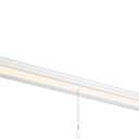 Designers Fountain 2-Lights Shop Light Fixture, 4 ft T8 LED Hanging Ceiling Lighting for Garage, Work Bench, Workshop and Utility Room, White Tubes, SL602T1840