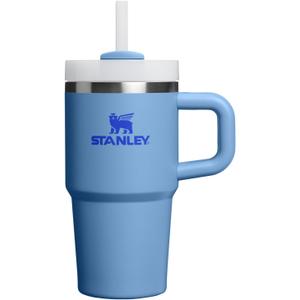STANLEY Quencher H2.0 Tumbler with Handle and Straw 20 oz | Flowstate 3-Position Lid | Cup Holder Compatible for Travel | Insulated Stainless Steel Cup | BPA-Free | Blue Sky