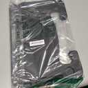 EcoNour 2 in 1 Car Steering Wheel Desk | Tray for Laptop Car Mount with Pen Holder | Desk Console for Car | Food Tray for Eating with Drinks Holder | Multipurpose Travel Car Accessories (Black)