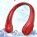 Neck Fan, USB Rechargeable Personal Fan, 4000 mAh Battery Operated, 3 Speeds Adjustable, Faster Cooling, Ultra Quiet, Suitable for Home, Office, Travel, Sports