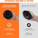 METAPRINT 100 Pack 12 oz Disposable Coffee Cups with Lids and Sleeves, Paper Coffee Cups for Hot/Cold Drinks, Leak-Proof To Go Cups with Lids for Home, Cafes, Events and Office