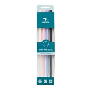 Reduce Touch Cold1 Flex Straws 4 Pack Reusable, Easy to clean 24oz-50oz 