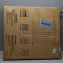 owlie Baby Gate Indoor 75-85 Inch, Extra Wide Safety Gate for Dogs Large Stairway Gate Adjustable Baby Gates Pressure Mount Wide Gates for Pet Stairway Doorways No Drilling White (30.5'' Tall)