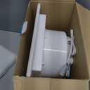 Bathroom Exhaust Fan with Light, 140 CFM 1.0 Sone Quiet Bathroom Fan with Light, 12" x 12" Panel, 10" x 10" Ceiling Opening, 4" Duct, 6500K 1200LM LED, Independent Fan & Light Controls