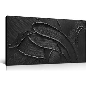 Hand Painted Oil Paintings On Canvas Abstract Painting Wall Art for Bedroom 3D Textured Wall Decor for Living Room 20 x 40 Inch