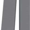 2” Thick Acoustic Panels with Hanging Brackets to the Wall, 2 PCS 47.2” x 11.8” Fiberglass Sound Absorbing Panels for Home Theater Church Office Wall or Ceiling, Light Grey