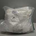 BOV Quilts Queen Size - Stonewashed Fringed Edges Cotton Quilt Queen Quilt Bedding Set with 2 Pillow Shams, Quilted Cotton Bedspread Coverlet Full Size Comforter Sets for All Season, White 96"X92"