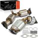 A-Premium Left and Right 2-PC Catalytic Converter Kit Direct-Fit Compatible with Infiniti Q50, G35, G37, QX50, Q60, M35, M37, QX70, Q70, Q70L, FX35, FX37, Q40, EX35, EX37 & Nissan 370Z, EPA Compliant