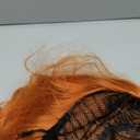 NAYOO Long Wavy Orange Wigs for Women - 26'' Long Ginger Wig, Natural Looking Orange Wavy Wigs, Easy to Put Ginger Curly wig, Heat Resistant Synthetic Cosplay Halloween Daily Wear Wig