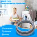 Upgraded GFW450SSM1WW GFW430SSM1WW GFW450SPM1DG GFW450SSM0WW GFW430SSM0WW GFW450SPM0DG GFWN1600J1WW GFWN1600J0WW Washer Door Gasket Compatible with WH08X23479 Dasket GE Washer Door Boot Seal AP6032732
