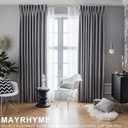 Double Curtain Rods Brushed Nickel,Room Darkening Drapery Rod 72-144 Inches,Adjustable 3/4 Inches Front and 5/8 Inches Back Quality Metal Rod for Window,Wrap Around Design