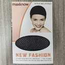 Wig Caps, 3 Pieces Mesh Wig Cap Net Closed End Elastic Hair Mesh Net, Weaving Hair Net for Women Girls (Black)