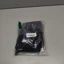 Men's Loose Long Sleeve Crew Neck T-Shirt with Sparkling Rhinestones, L