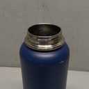 Navigate 40 oz Insulated Stainless Steel Sports Water Bottle with Spout & Handle Lids,Wide Mouth Water Jug with Double Walled Leak Proof Keep Cold for 24 Hrs Hot for 12 Hrs, Blue to Black