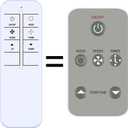 Replacement for Haier Air Conditioner AC Remote Control 0010403473, Compatible with HWF05XCK-L HWF08XC5 HWR05XC5 HWR05XC6 HWR05XC7 HWR05XC9-L HWR05XCA HWR05XCJ HWR05XCJ-L HWR06XC5 HWR06XC5-T