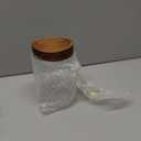 Glass Coffee Jars with Scoop Glass Jar Airtight Lid Seasoning Containers Glass Spice Jar Pantry Storage Containers for Kitchen Sugar Coffee Bean Nuts Cookies Herbs (900ml/30oz-2 pack -with spoon)