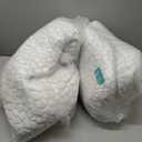 QUTOOL Cooling Pillow for Sleeping, CertiPUR-US Shredded Memory Foam King Pillows Set of 2, Cool Pillow for Hot Sleepers Adjustable Firm Pillow for Side, Back, Stomach Sleepers Soft Yet Support, White