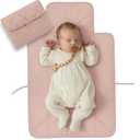 Portable Diaper Changing Pad - Soft and Easy to Clean Diaper Changing Mat for Babies - The Perfect Lightweight and Foldable Pad for Traveling