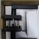 goldenwarm Black Door Handles Interior, Passage Matte Black Closet Door Handles, Square Black Door Lever Interior for Hallway (6 Pack)