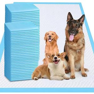 XXXL Puppy Pee Pads for Dogs 31"x47" 40 Count, Pee Pads Extra Large, Leak Proof & Super Absorbent Dog Pee Pads, Thicken Disposable Potty Pads Puppy Training Pads for Cats Rabbits
