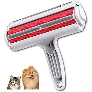 Pet Hair Remover - Lint Roller for Pet Hair - Cat and Dog Hair Remover for Couch, Furniture, Carpet, Car Seat, Reusable Pet Hair Roller/Self-Cleaning Base