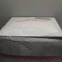 Marine Moon Mattress Topper King Cooling Plush Pillow Top Extra Thick, Classic - Square White