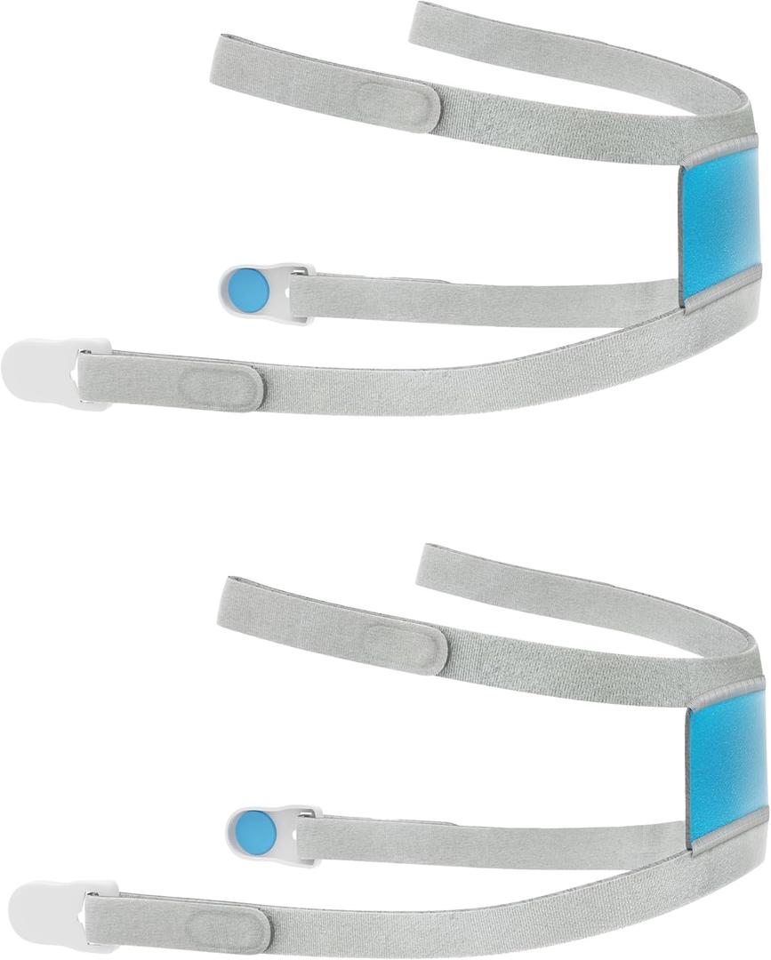 Headgear Strap Replacement for ResMed AirFit/AirTouch F30i / X30i CPAP Full Face Mask with Magnetic Clips  2-Pack