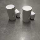 L LOHAS LED Night Light Plug in, Modern Night Lights Plug into Wall, Dusk to Dawn Sensor, Soft White 3000K, 0-100LM Adjustable Brightness, Dimmable Night Lights for Hallway Bedroom Stairway, 2 Pack (White)