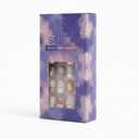 SIUSIO 1 Pack Children Acrylic Fake Nails Press on Cute Pre-glue Full Cover 